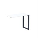 Ver imagem 1 de Mesa Complemento MCP90/45P25TUB 90cm Industrial Branco e Azul Preto