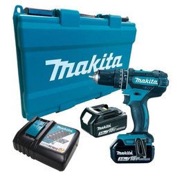 Parafusadeira Furadeira À Bateria 18v Dhp482rfe Makita - 1