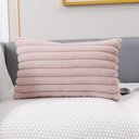 Ver imagem 1 de Capa P/ Almofada Pelucia Wave Soft 30 X 60 Cm - Rosé