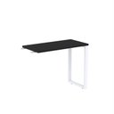 Ver imagem 1 de Mesa Complemento MCP90/45P25TUB 90cm Industrial Preto e Branco