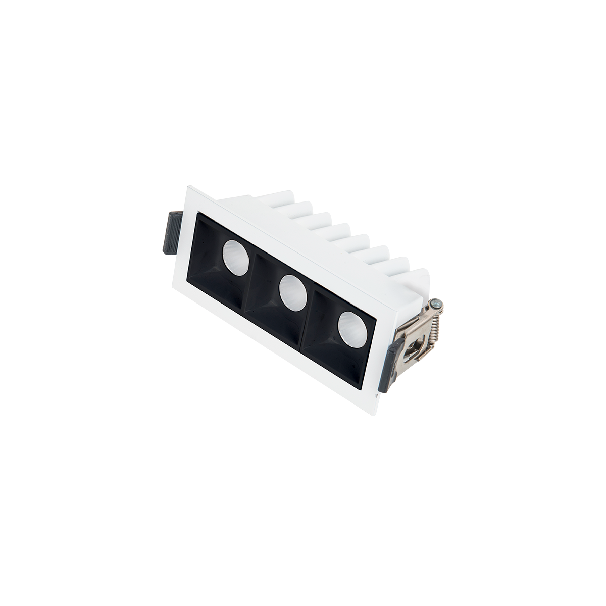 Luminária Vigo 6w 2700k Preto e Branco
