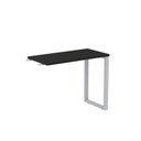 Ver imagem 1 de Mesa Complemento MCP90/45P25TUB 90cm Industrial Preto e Cinza