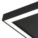 Ver imagem 2 de Plafon Newline Fit Edge Pl0124 32w 62cm Bivolt Preto 3000k Luz Amarela