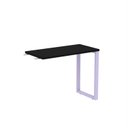 Ver imagem 1 de Mesa Complemento MCP90/45P25TUB 90cm Industrial Preto e Lilaz