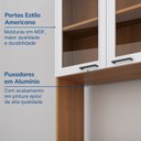 Ver imagem 5 de Paneleiro Duplo Planejado 70cm Soho CabeCasa MadeiraOriginals Branco/Freijó