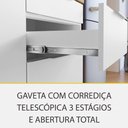 Ver mais imagens de Cozinha 5 Peças Marquesa 7 Portas 6 Gavetas 100% Mdf Nesher Branca / Nature