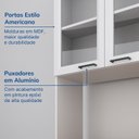 Ver imagem 4 de Paneleiro Duplo Planejado 70cm Soho CabeCasa MadeiraOriginals Branco