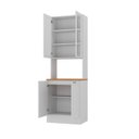 Ver imagem 6 de Paneleiro Duplo Planejado 70cm Soho CabeCasa MadeiraOriginals Branco