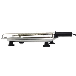 Churrasqueira Elétrica Portátil 1650W Grelha Bandeja Resistência Removível Cotherm Malibu Grill - 4 Churrasqueira Elétrica Portátil 1650W Grelha Bandeja Resistência Removível Cotherm Malibu Grill - 4