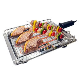 Churrasqueira Elétrica Portátil 1650W Grelha Bandeja Resistência Removível Cotherm Malibu Grill - 1 Churrasqueira Elétrica Portátil 1650W Grelha Bandeja Resistência Removível Cotherm Malibu Grill - 1