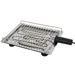 Churrasqueira Elétrica Portátil 1650W Grelha Bandeja Resistência Removível Cotherm Malibu Grill - 5 Churrasqueira Elétrica Portátil 1650W Grelha Bandeja Resistência Removível Cotherm Malibu Grill - 5