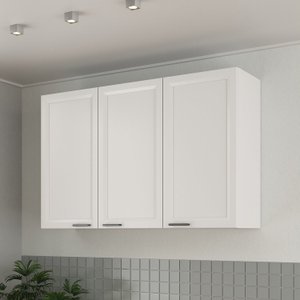 Armário Aéreo Triplo 120cm Soho Cabecasa Madeiramadeira