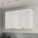 Ver imagem 1 de Armário Aéreo Planejado Triplo 120cm Soho CabeCasa MadeiraOriginals Branco
