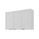 Ver imagem 2 de Armário Aéreo Planejado Triplo 120cm Soho CabeCasa MadeiraOriginals Branco