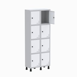 Armário Locker Guarda Volume Aço Light 8 portas 69x179,5cm - 2