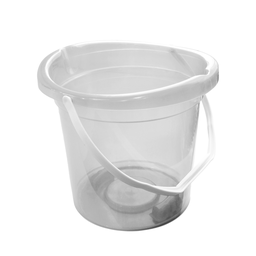 Balde Multiuso Dois Bicos com Indicador de Litragem 11 Litros Cor Transparente Durín - 1