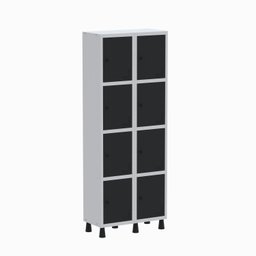 Armário Locker Guarda Volume Aço Light 8 portas 69x179,5cm - 2