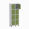 Armário Locker Guarda Volume Aço Light 8 Portas 69x179,5cm - 3