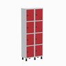 Armário Locker Guarda Volume Aço Light 8 Portas 69x179,5cm - 2
