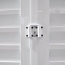 Ver imagem 5 de Porta Camarão Palheta Alumínio 60 X 210cm Branco Hale Abertura Direita