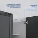 Ver imagem 4 de Balcão 2 Portas 2 Gavetas 120cm sem Tampo Soho CabeCasa MadeiraOriginals