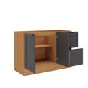 Ver imagem 7 de Balcão 2 Portas 2 Gavetas 120cm sem Tampo Soho CabeCasa MadeiraOriginals