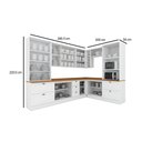Ver imagem 6 de Cozinha Completa 10 Peças Americana 3 Aéreos 3 Balcões 2 Paneleiros 2 Complementos C5p57 Branco