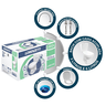 Kit Bacia Com Caixa Acoplada Completo One Branco Lorenzetti - 6