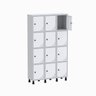 Armário Locker Guarda Volume Aço Light 12 Portas 103,5x179,5cm - 3