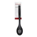 Ver imagem 1 de Colher Perfurada Servir de Nylon Cozinha Preta Kitchenaid