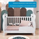 Ver imagem 7 de Quarto de Bebê com Guarda Roupa 4 Portas com Janelas e Berço Americano Nina 100% MDF Espresso Móveis Branco/Brilho
