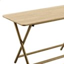 Ver imagem 3 de Mesa Dobrável Retangular Tramontina Bossa 120x75 Cm em Madeira Tauari Natural 13694080