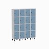 Armário Locker Guarda Volume Aço Light 16 portas 138x179,5cm - 2