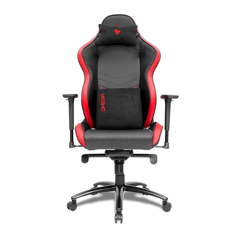 Cadeira Gamer Pichau Omega, Preta e Vermelha, PG-OMG-RED01 - 1