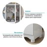 Quarto Infantil com Guarda Roupa 3 Portas e Cômoda 1 Porta com Janelas Mimo 100% Mdf Espresso Móveis - 9