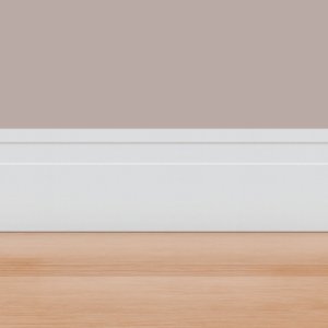 Rodapé Pvc Frisado 7cm X 15mm X 200cm Edge