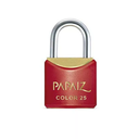 Ver imagem 1 de Kit com 5 Cadeados Papaiz 25 Mm Vermelho Ka1