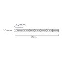 Ver imagem 2 de Fita de Led Nordecor com 10 Metros 156leds-m 14,4w 24v 2700k Luz Amarela 7133