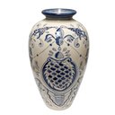 Ver imagem 1 de Vaso Ceramica Pintado a Mao Arabesco Abacaxi Luiz Salvador