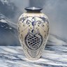 Vaso Ceramica Pintado a Mao Arabesco Abacaxi Luiz Salvador - 2