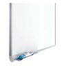 Quadro Branco Lousa Grande 180x90 Cm moldura de Alumínio Stalo linha free - 4