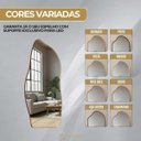 Ver imagem 4 de Espelho Orgânico Flame Corpo Inteiro Moldura Metal 200x100cm:aço Corten