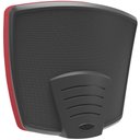 Ver mais imagens de Kit 3 Cadeiras de Escritório Executiva Office Giratória Preto Baixa Flexi P03 Vinil Vermelho - Lyam