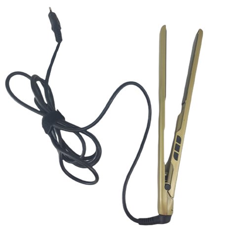 Prancha de Cabelo Chapinha Profissional Placa Nano Titanio Slim Cabeleireiro Coiffeur