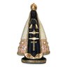 Nossa Senhora Aparecida Negra C/ Pérola e Renda 30cm Ma-30bn - 1