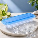 Ver imagem 2 de Forma de Gelo com Tampa Rígida 14 Cubos para Freezer Bebidas Drinks Sucos e Papinhas