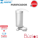 Ver imagem 2 de Purificador sem Torneira Modelo de Parede Fech. Rotativo Búzios 1/2'' e 3/4'' Cor Branco Durín