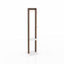 Ver imagem 3 de Conjunto 2 Cabideiros Branco Nogal - Tecnomobili