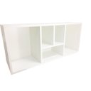 Ver imagem 4 de Armário Suspenso de Parede Multiuso c/ Nichos em MDF