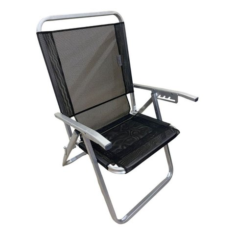 Cadeira de Praia Noronha Oversize 140kg Sanete Ronchetti